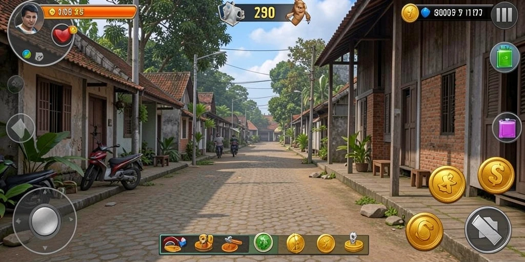 Fitur leaderboard untuk bersaing dengan teman.