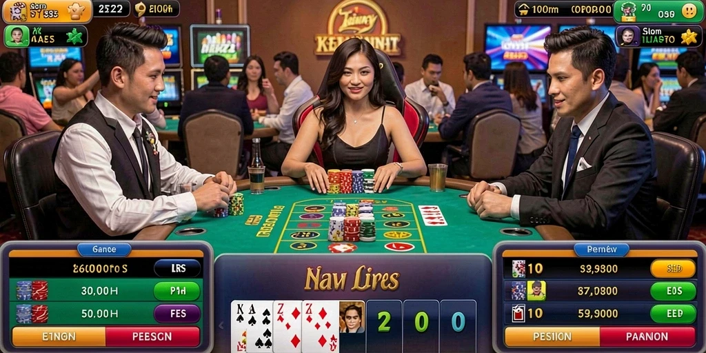 Berbagai karakter unik dengan keahlian khusus.