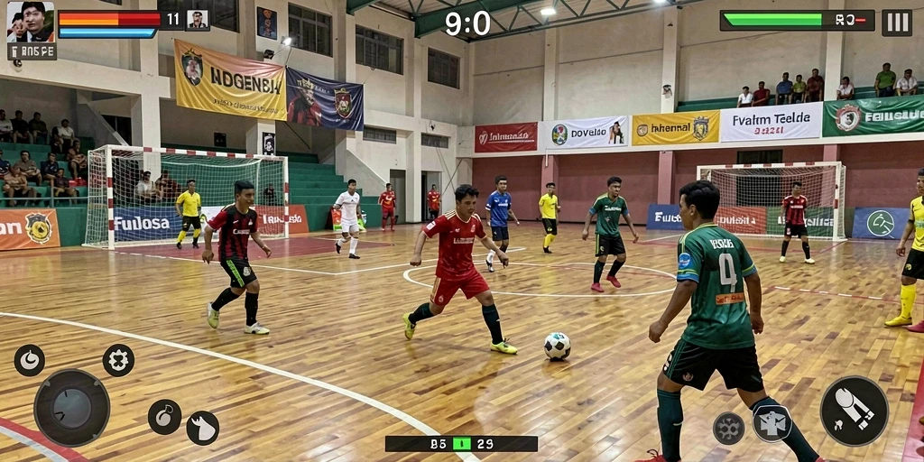 Bermain kartu dengan teman secara online.