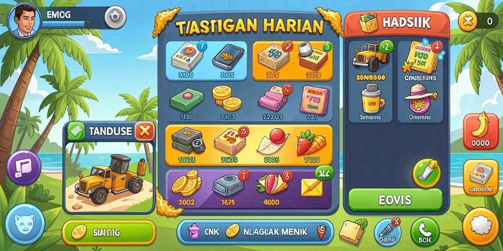 Screenshot menunjukkan fitur multiplayer yang memungkinkan pemain bersaing.