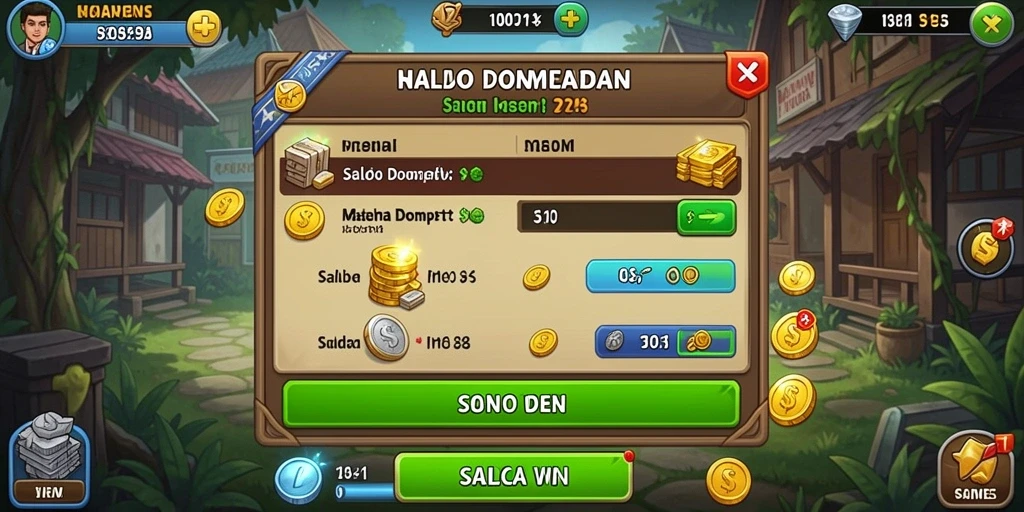 Tampilan grafis mendetail dalam salah satu level WINJKT.