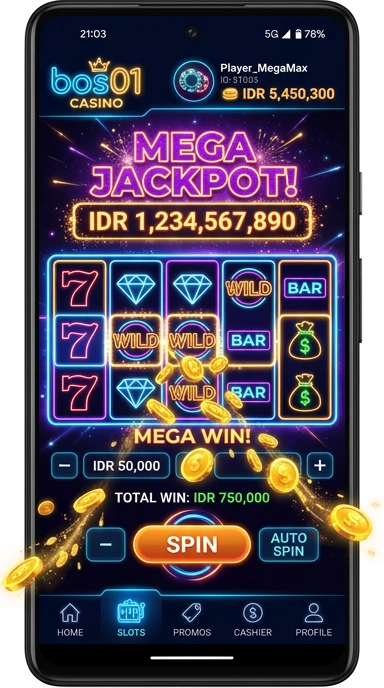 bos01 — layar beranda